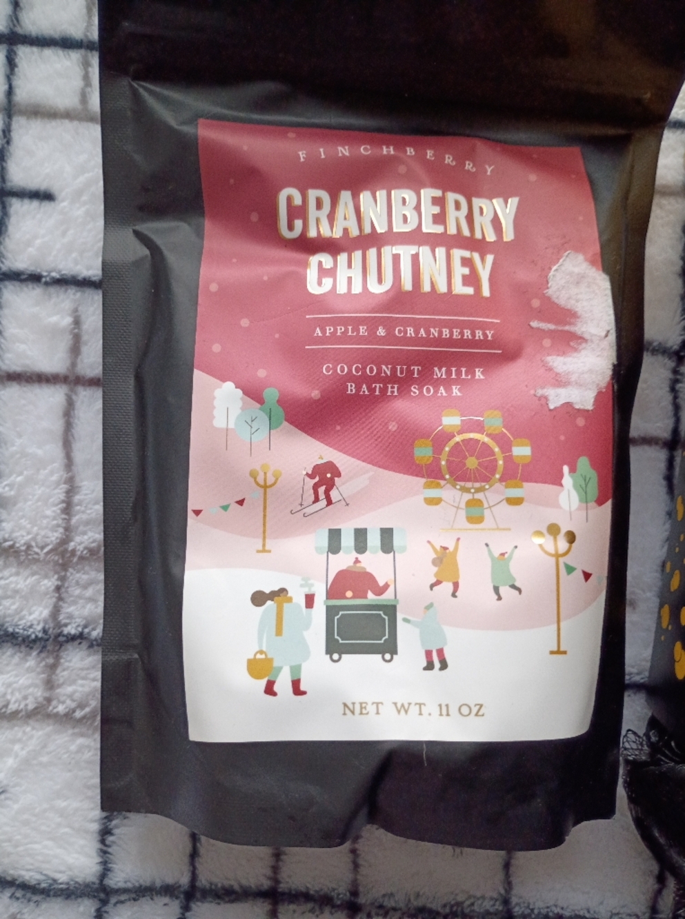 Cranberry Chutney Coconut Milk Bath Soak NEW